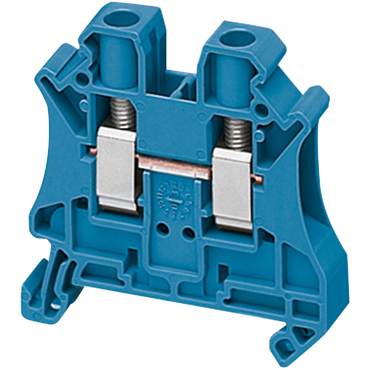 NSYTRV62BL Клеммник винтовой проходной TR 6 мм², синий Schneider Electric Linergy 