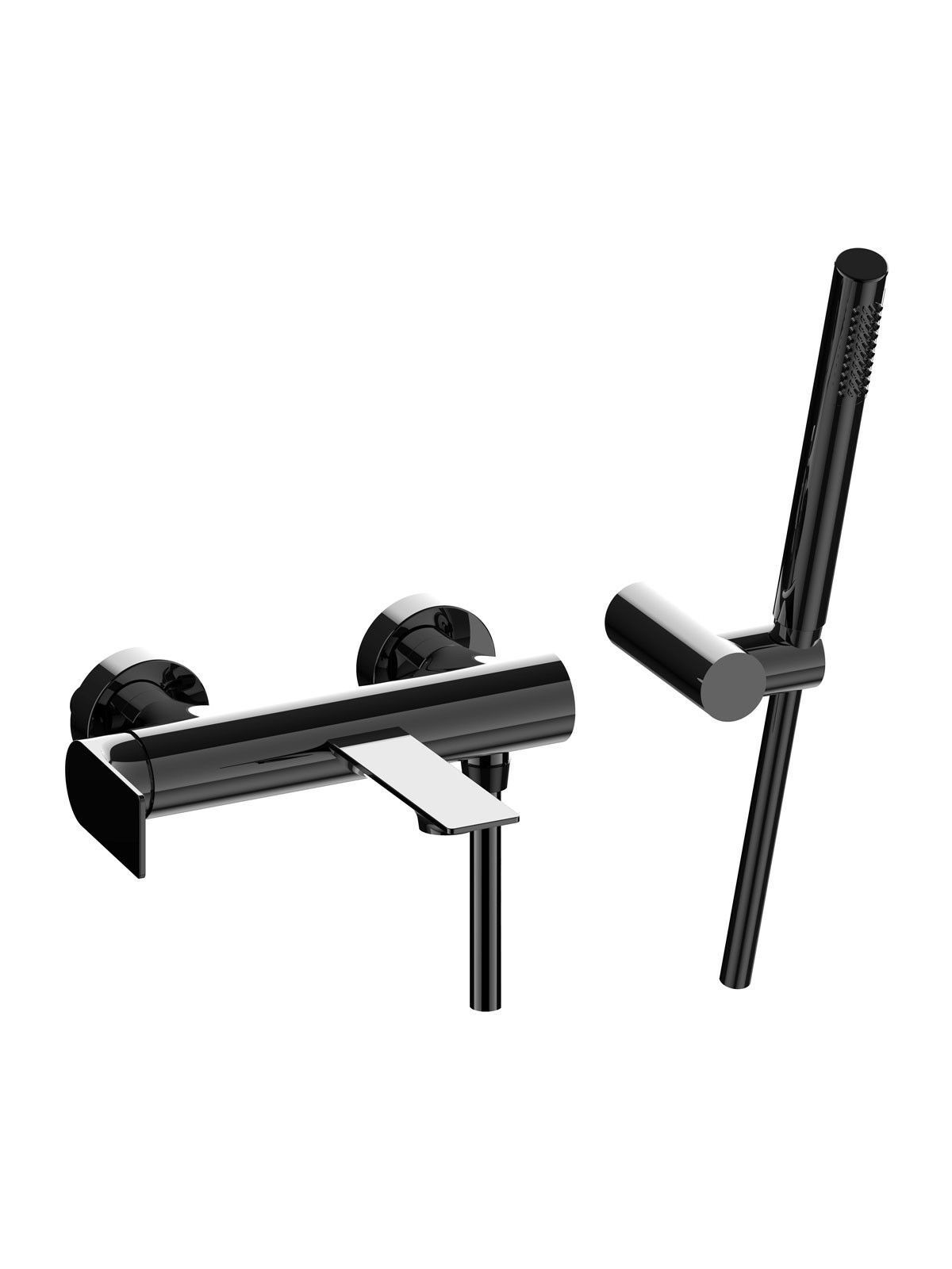 Настенный смеситель для ванны с ручным душем Rubinetterie Frattini Нарцисс ARCH-00106008 - Вид №6