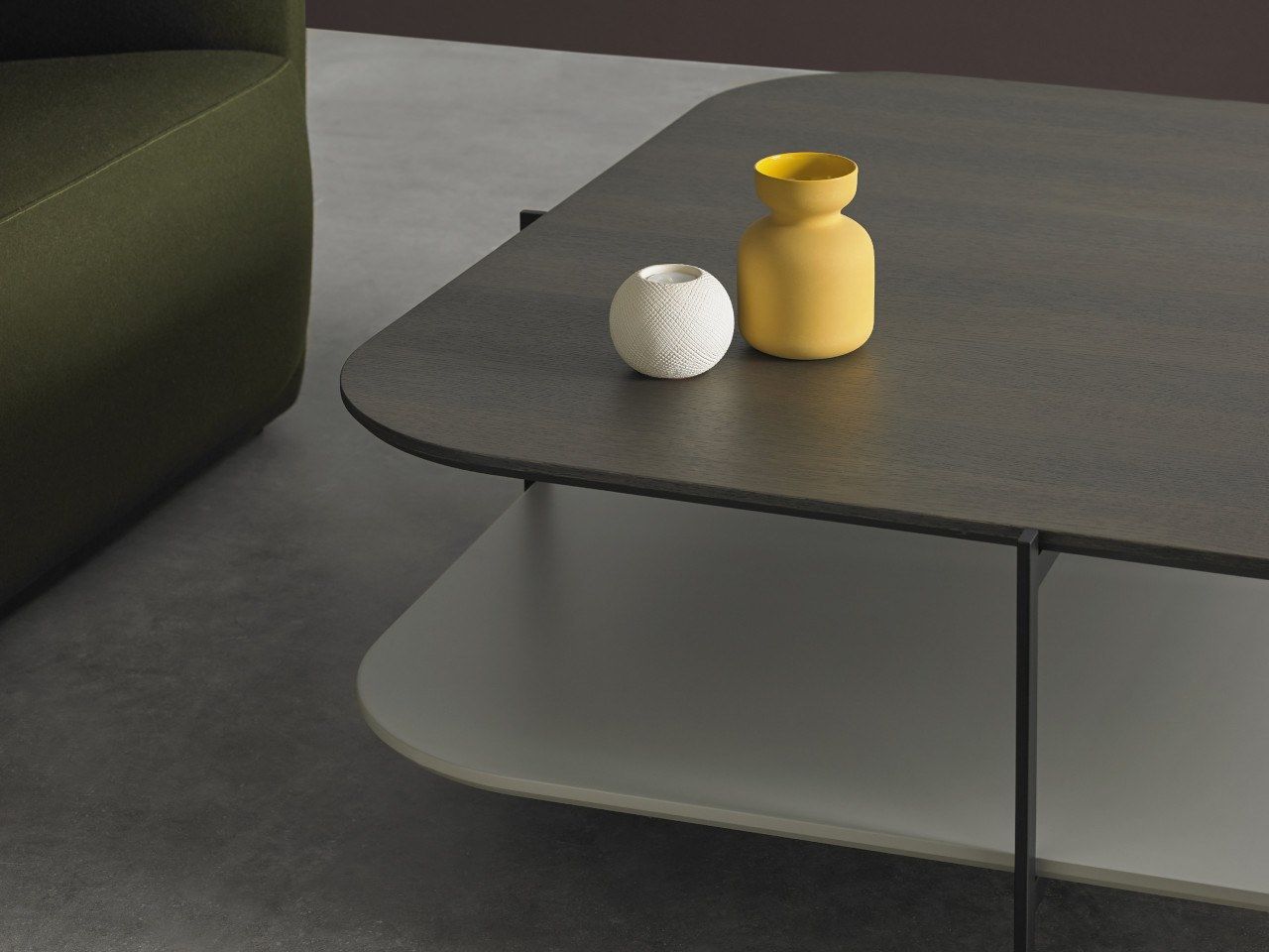 Низкий журнальный столик с журнальной стойкой Kendo Mobiliario ARCH-00072287 - Вид №8