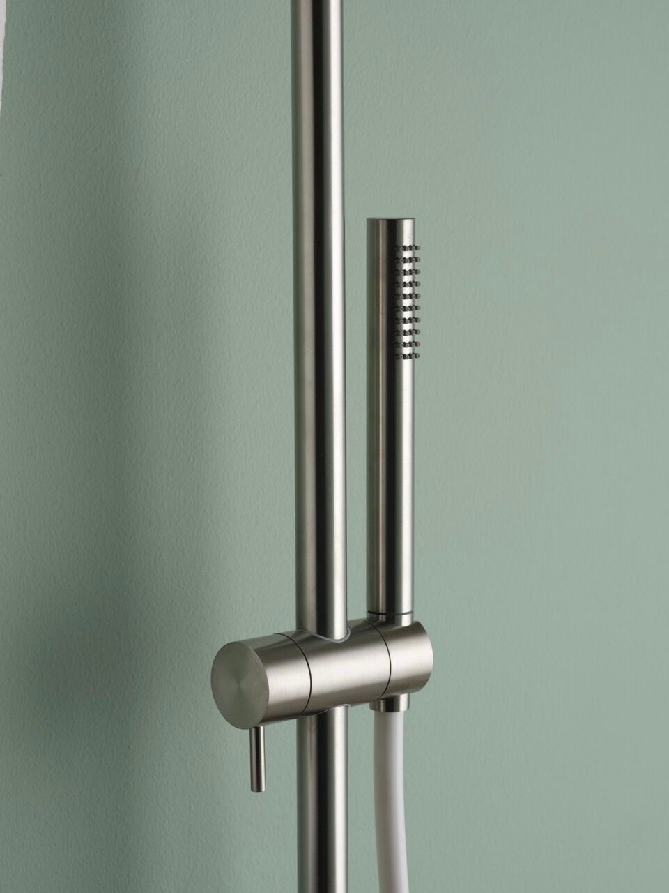 Термостатическая душевая колонна из нержавеющей стали с душем и ручным душем BEAMTECH Level ARCH-00139539 - Вид №3