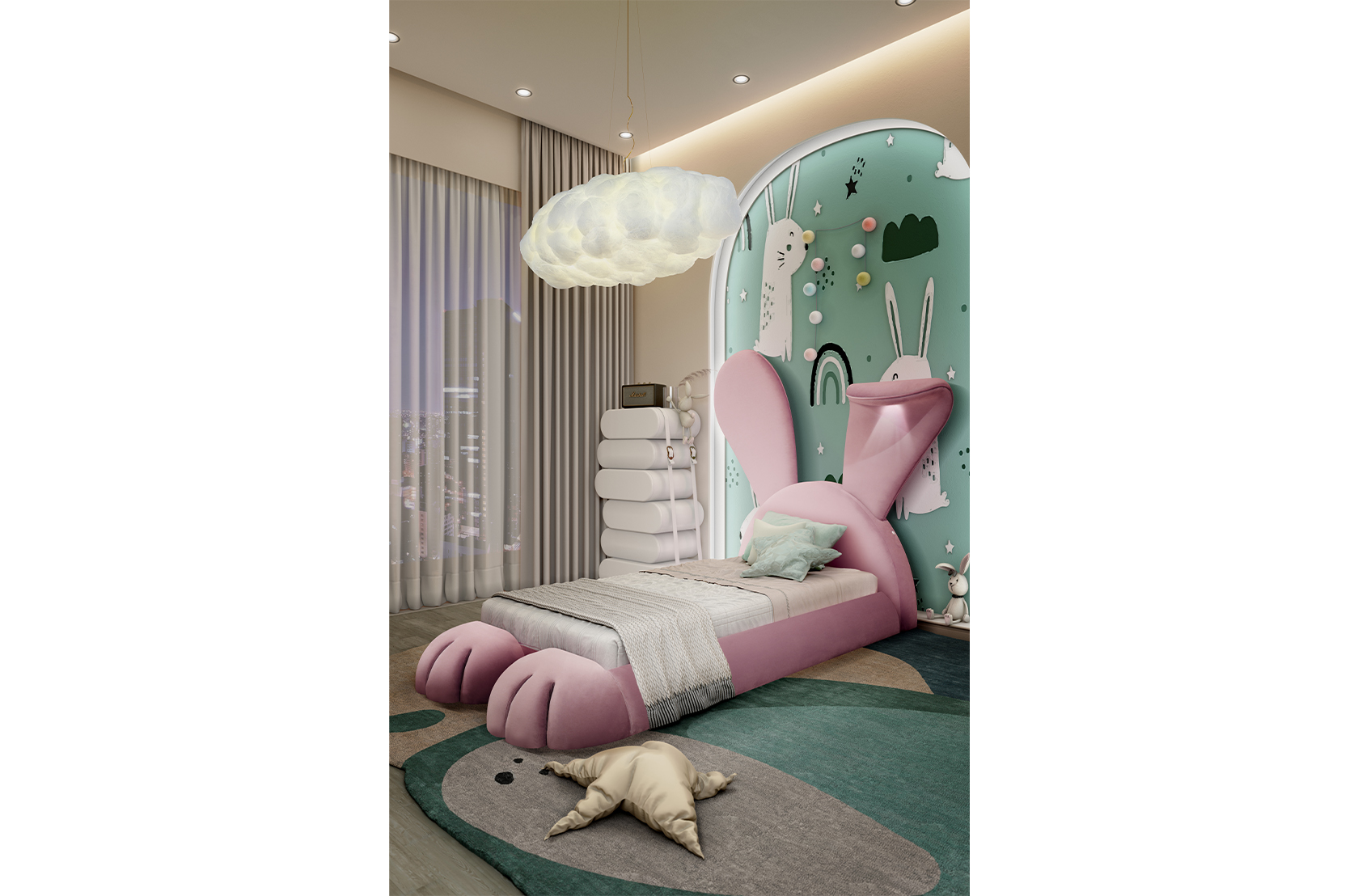 CIST623 Комоды детские Облако 6 ящиков Circu  - Вид №10