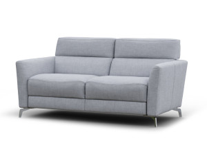 2-местный подголовник тканевый диван с откидной спинкой