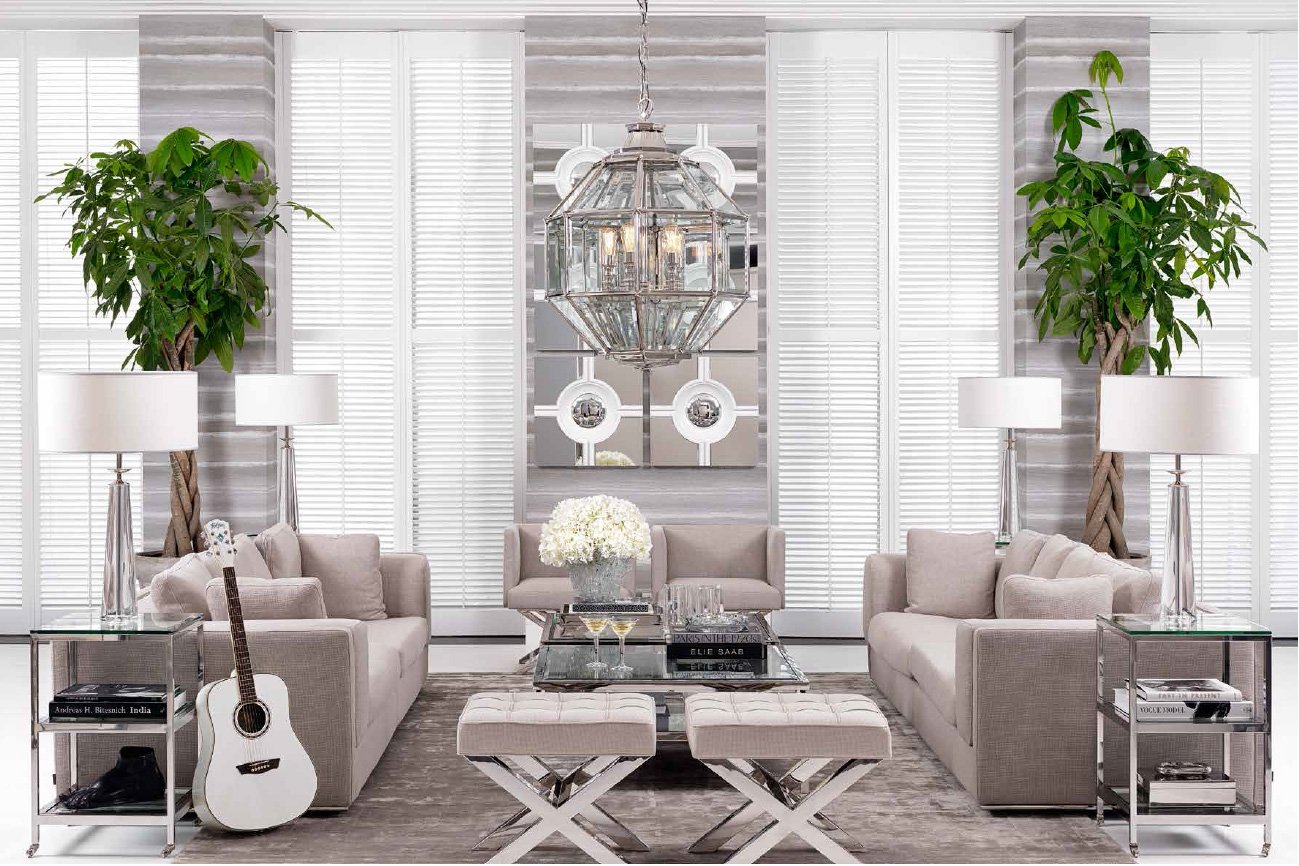 Зеркало квадратное в белой раме Jagger от Eichholtz EICHHOLTZ ДИЗАЙНЕРСКИЕ 247155 Белый  - Вид №5