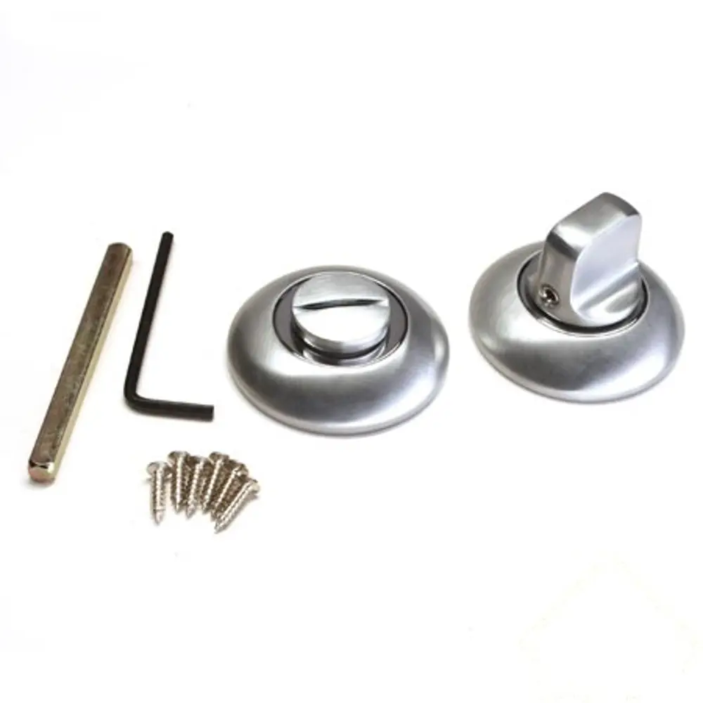 Завёртка дверная сантехническая Apecs Premier WC-0503 цвет сатин STLM-2103246