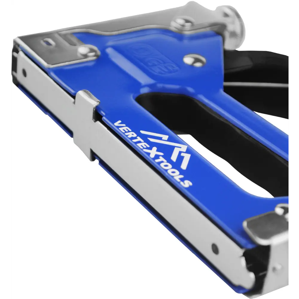 Степлер VERTEXTOOLS 0042-01 с регулировкой удара для скоб типа 53 89402971 STLM-1565731 - Вид №2