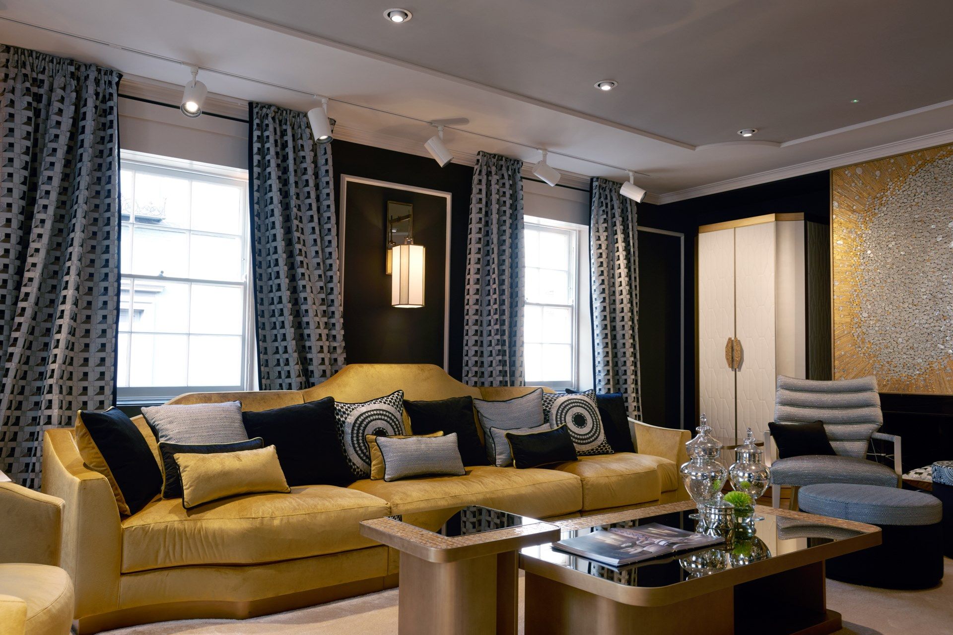 Квадратный бронзовый журнальный столик Sicis Diamond ARCH-00012812 - Вид №2