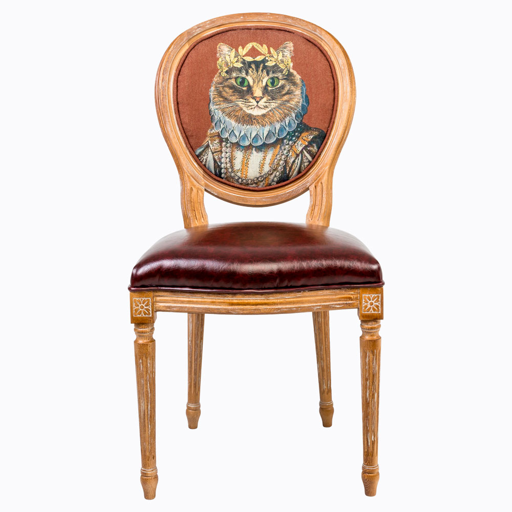 MrsCatBr Стул «Мисс Кошка», версия Шоколад Object Desire 