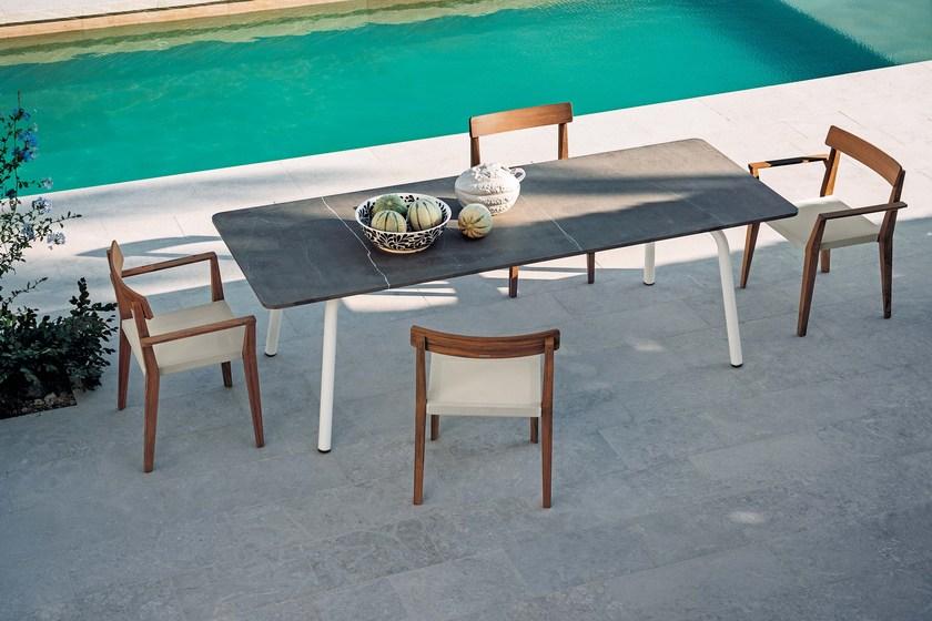 RODA Садовый стул из тика Teka sun-id-1476129 - Вид №2