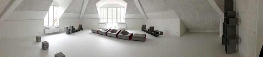 SWISSPEARL Italia Модульная скамейка из бетона со спинкой Design sun-id-1465693 - Вид №10