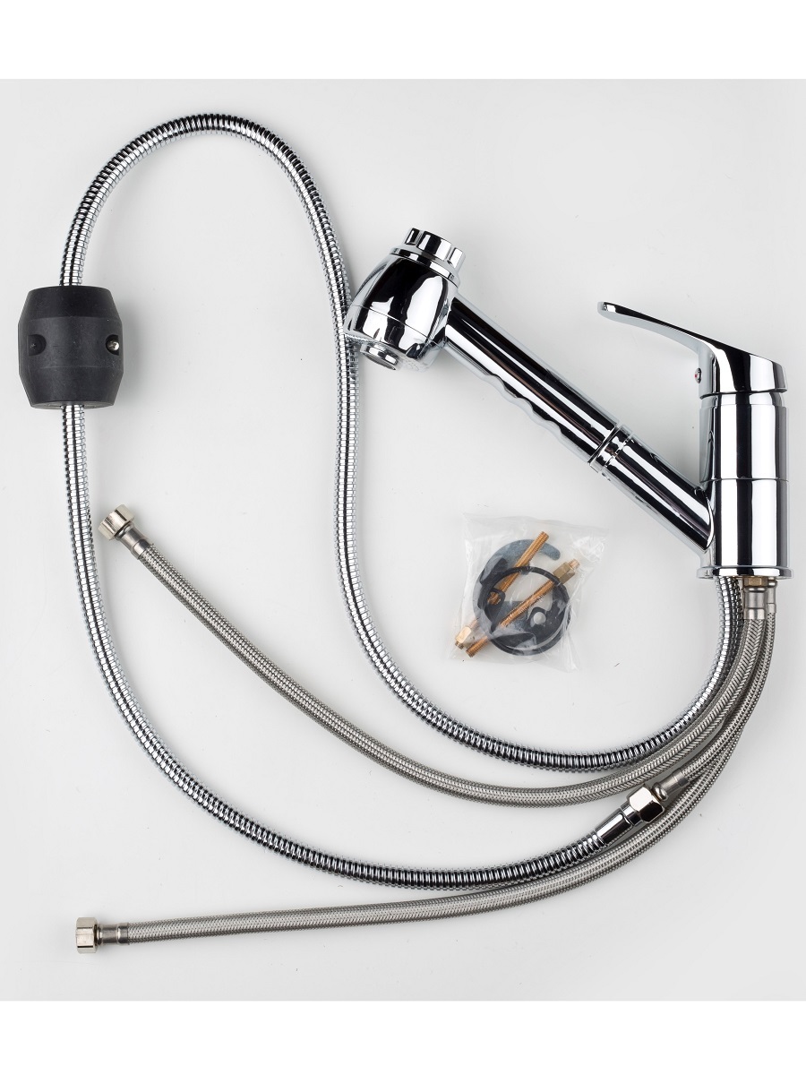 Смеситель для кухни Navako Drop S хром NAVAKO 14003 - Вид №3