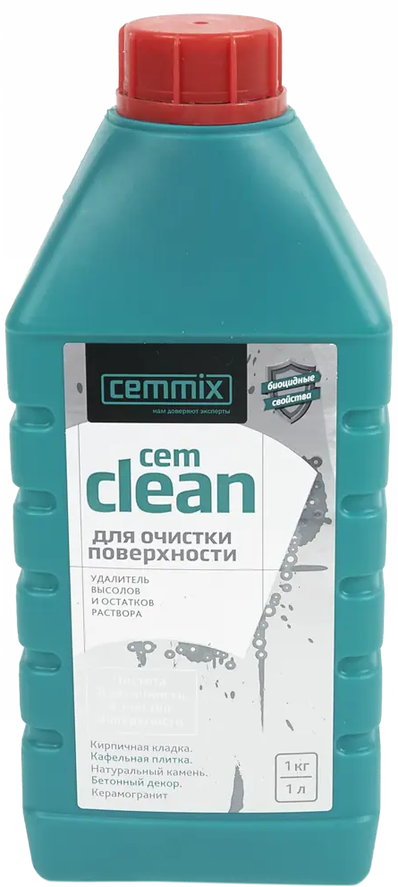 Cemmix CemClean — профессиональное средство для удаления высолов и цементных остатков 82402458