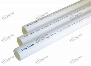 Труба полипропиленовая KALDE D 20х2,8 PN 20 белая 3202TBE200000
