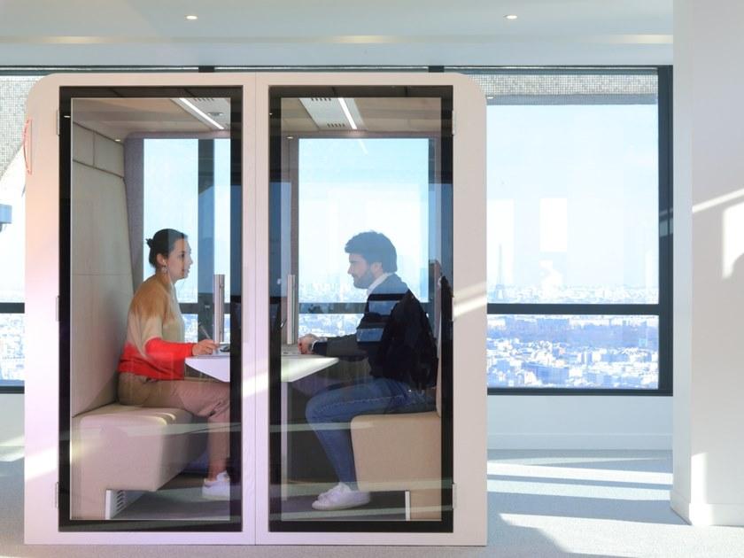 SBS Silence Business Solutions Акустическая будка с мультимедийным подключением для двух человек Procyon sun-id-1433376 - Вид №6