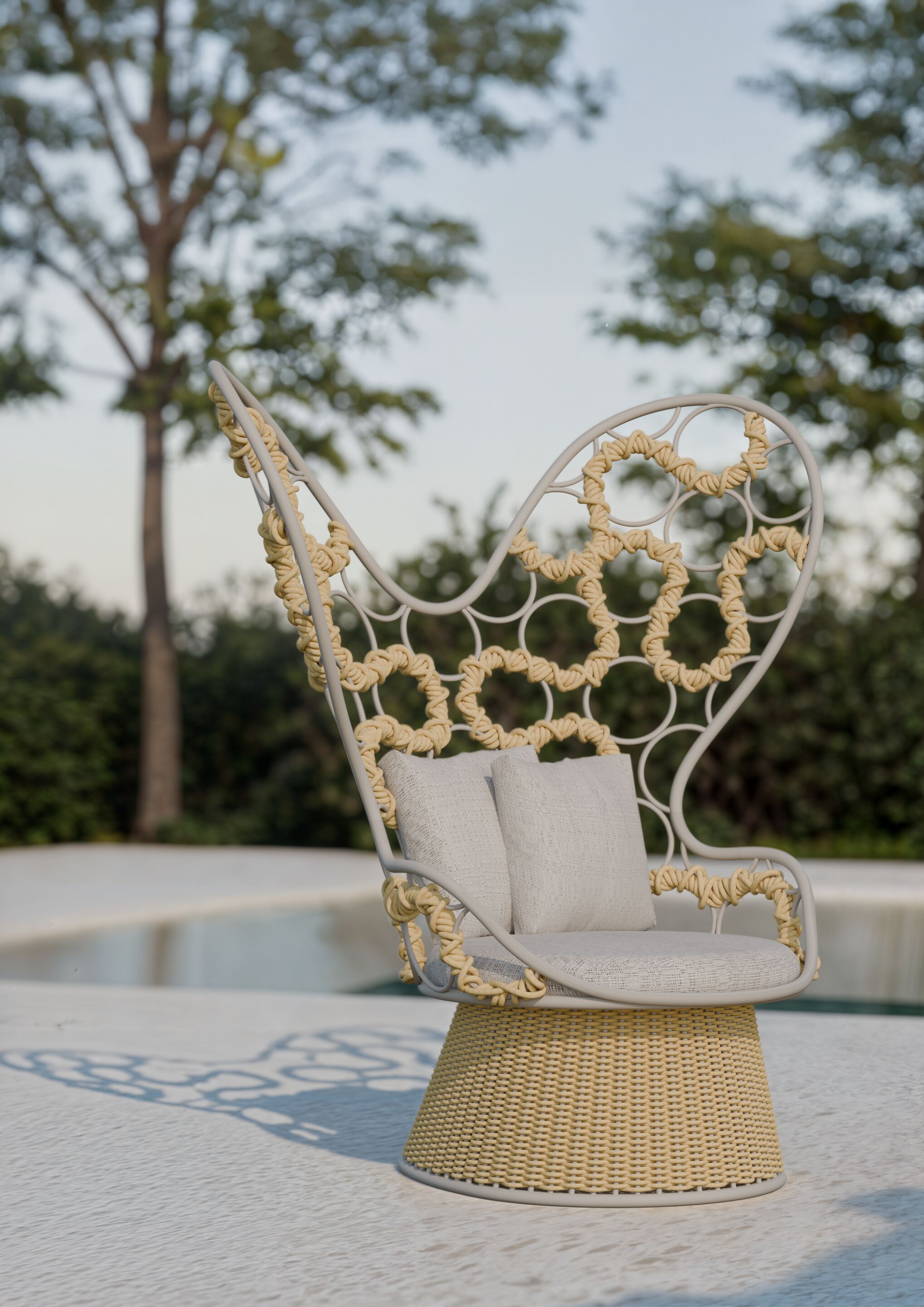 Веревочный садовый стул YAAZ Opus ARCH-00063223 - Вид №3