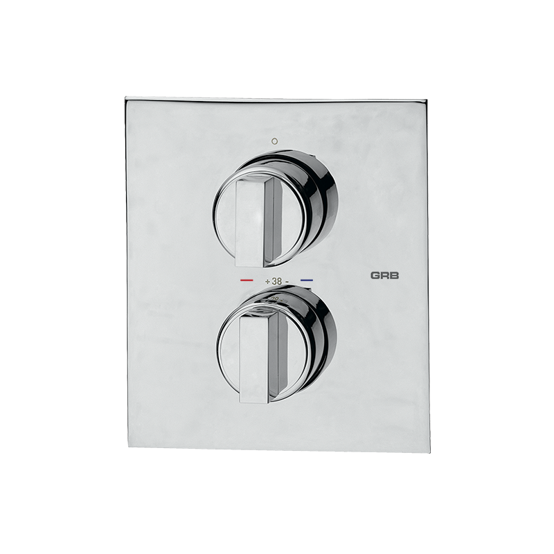 132800 PREMIUM Хром Встроенный термостатический с запорным Хром GRB MIXERS 
