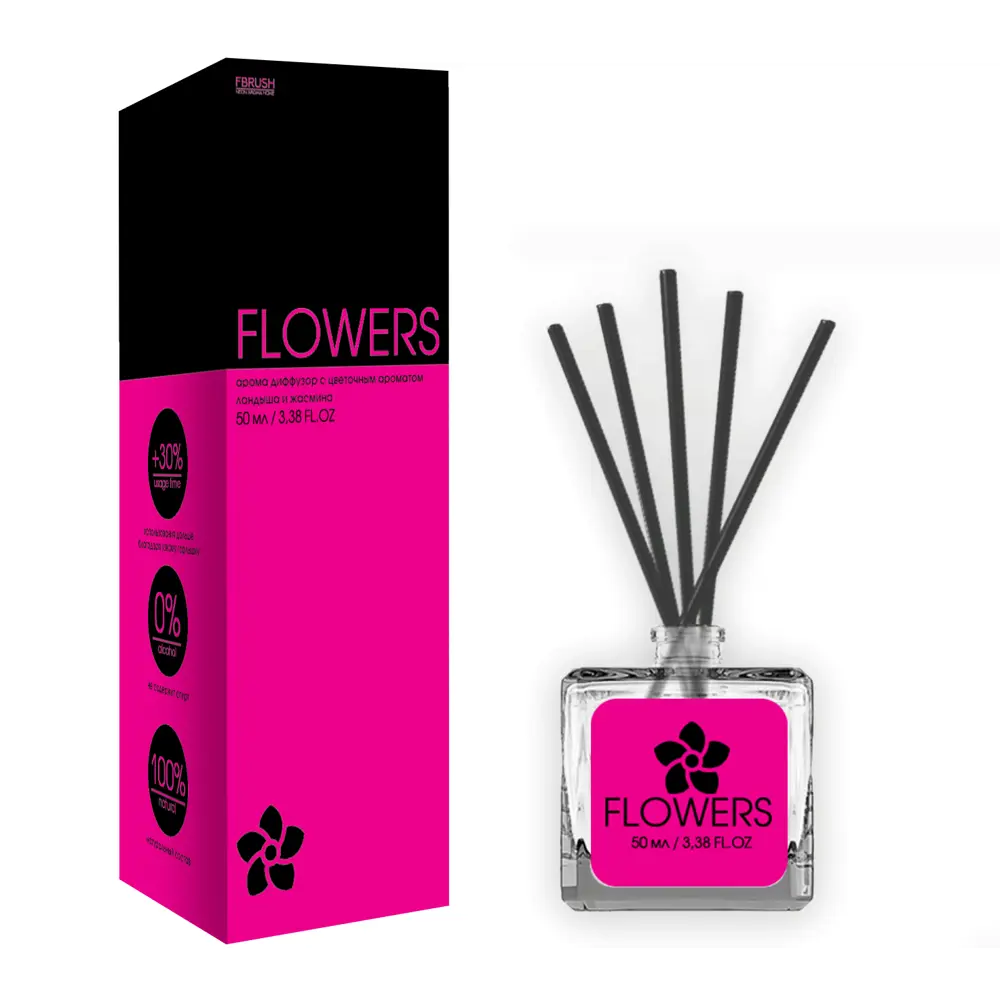 Ароматический диффузор Fbrush Flowers 50 мл STLM-2013142