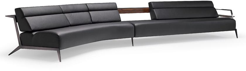 José Martínez Medina Секционный кожаный диван Blacktone sun-id-1459993 - Вид №1