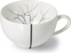 1049733 Dibbern Чашка для эспрессо Dibbern "Чёрный лес" 110мл Фарфор костяной