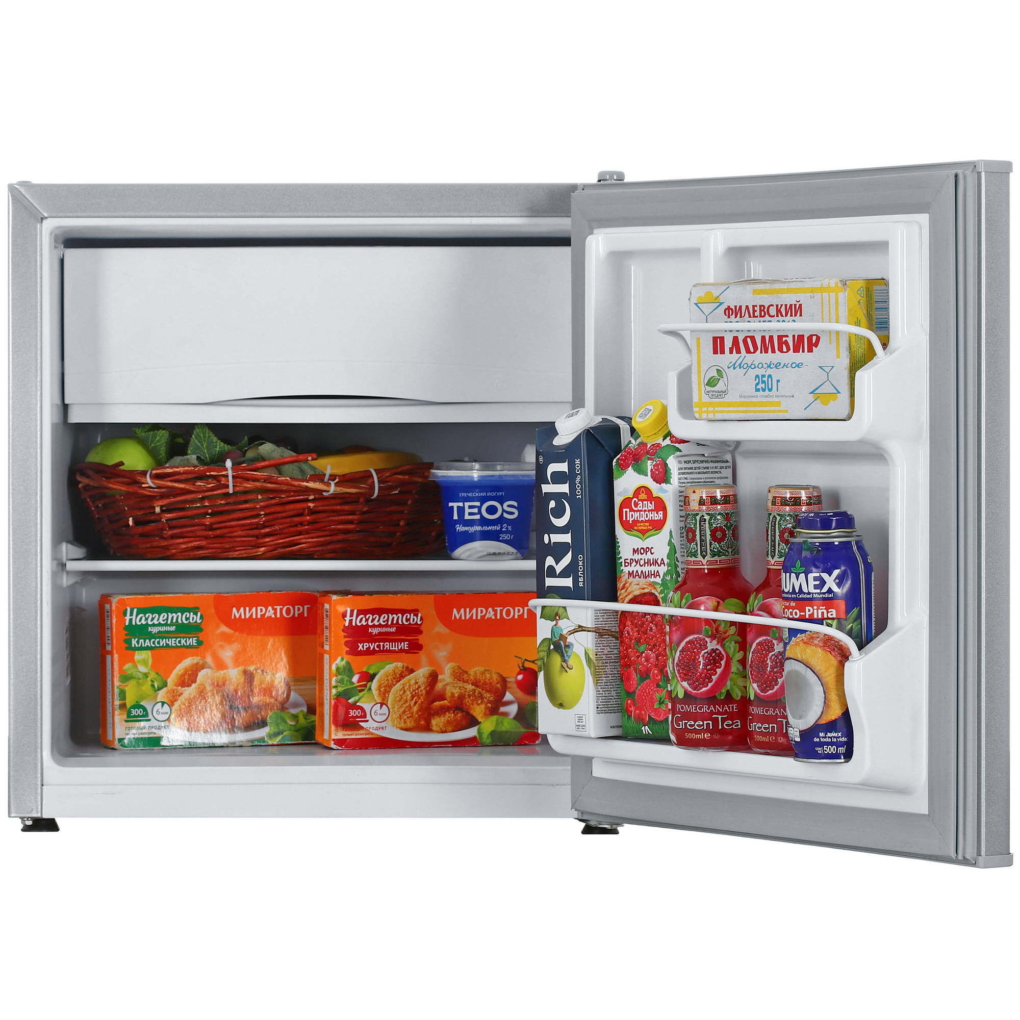9056375 Холодильник компактный   Nordfrost NR 402 S серебристый STDN-0041409 - Вид №5