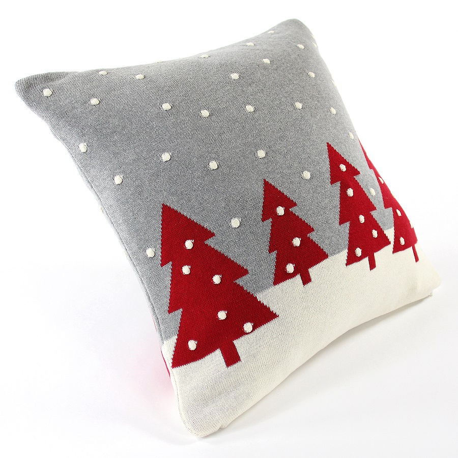 Подушка с орнаментом Christmas story one, 45х45 см Enjoyme ENNY0050 - Вид №1