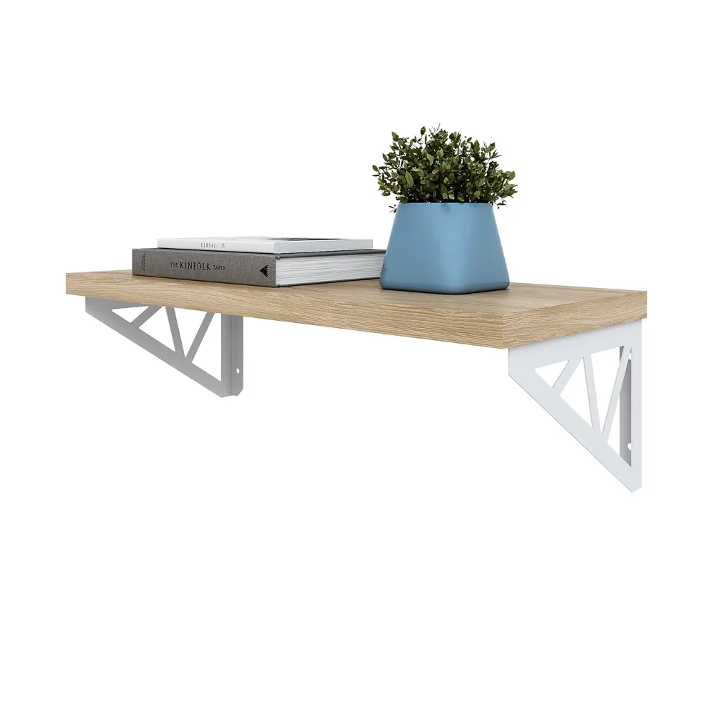 Утилитарный кронштейн Денвер 2x13 см нагрузка до 20 кг цвет белый Santreyd STLM-2110652 - Вид №8