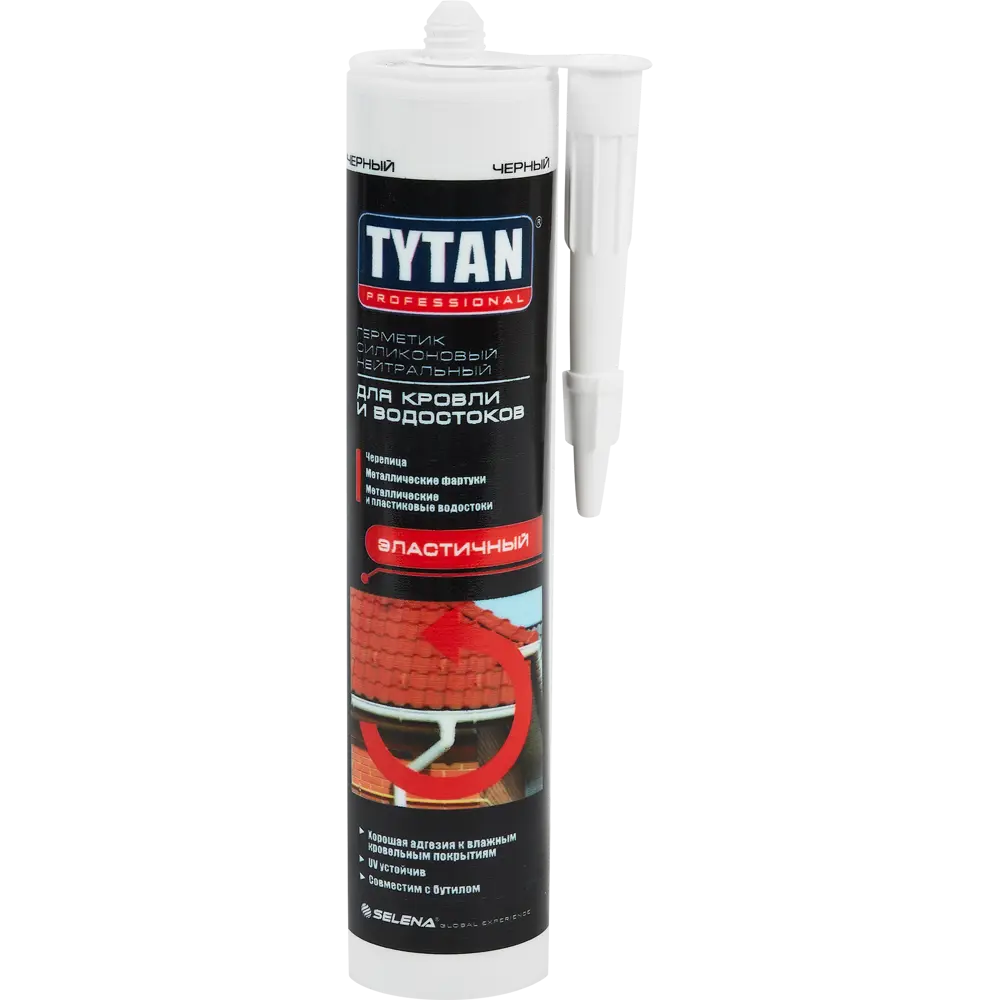 Герметик силиконовый Tytan черный 310 мл STLM-2080420