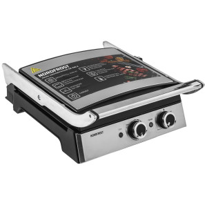 9052342 Гриль Nordfrost GR 240 X серебристый