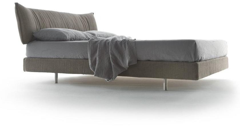 Caccaro Двуспальная кровать из ткани с мягким изголовьем Letti tessili sun-id-1494971 - Вид №2