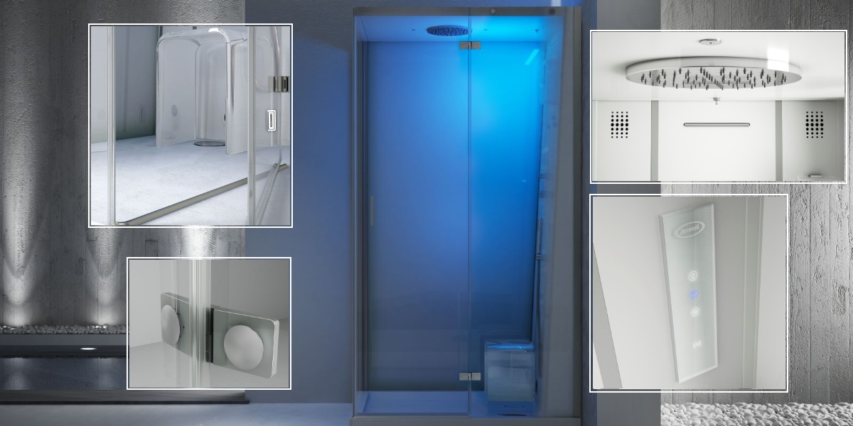 Паровая кабина Cloud 140 Dream 9448-321A Sx Jacuzzi 9448321ASX - Вид №1