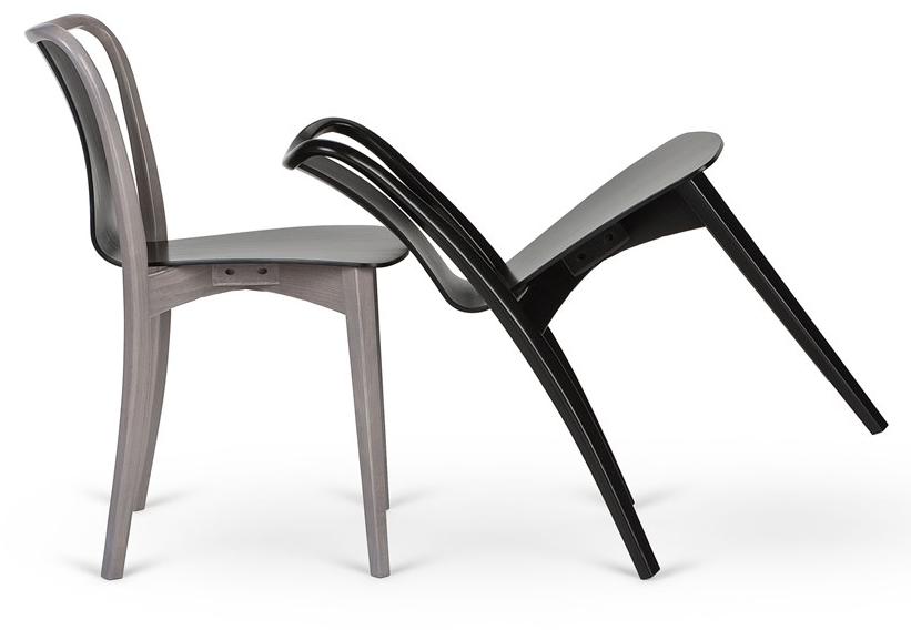 Paged Штабелируемый стул из бука sun-id-1364034 - Вид №1