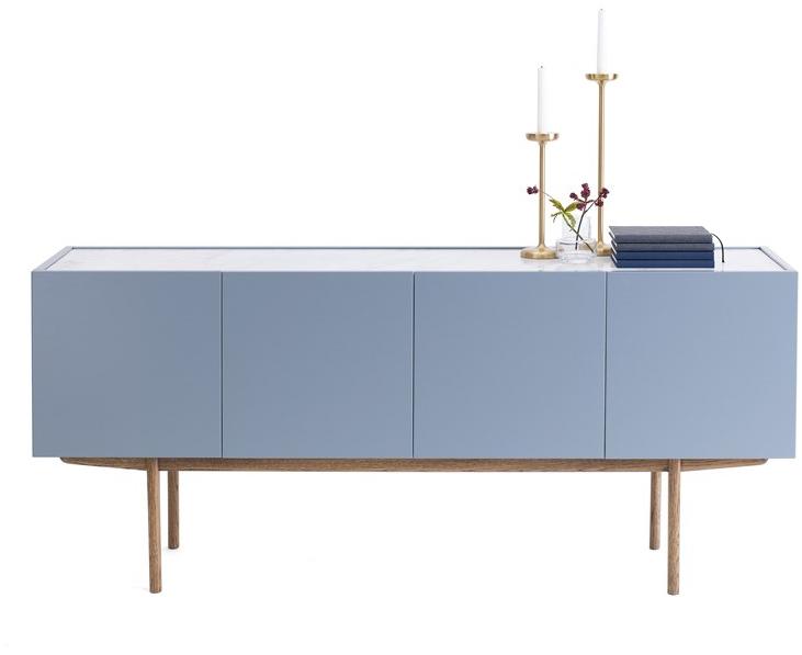 ASPLUND Буфет из лакированной мдф с распашными дверцами Luc sun-id-1494431 - Вид №1