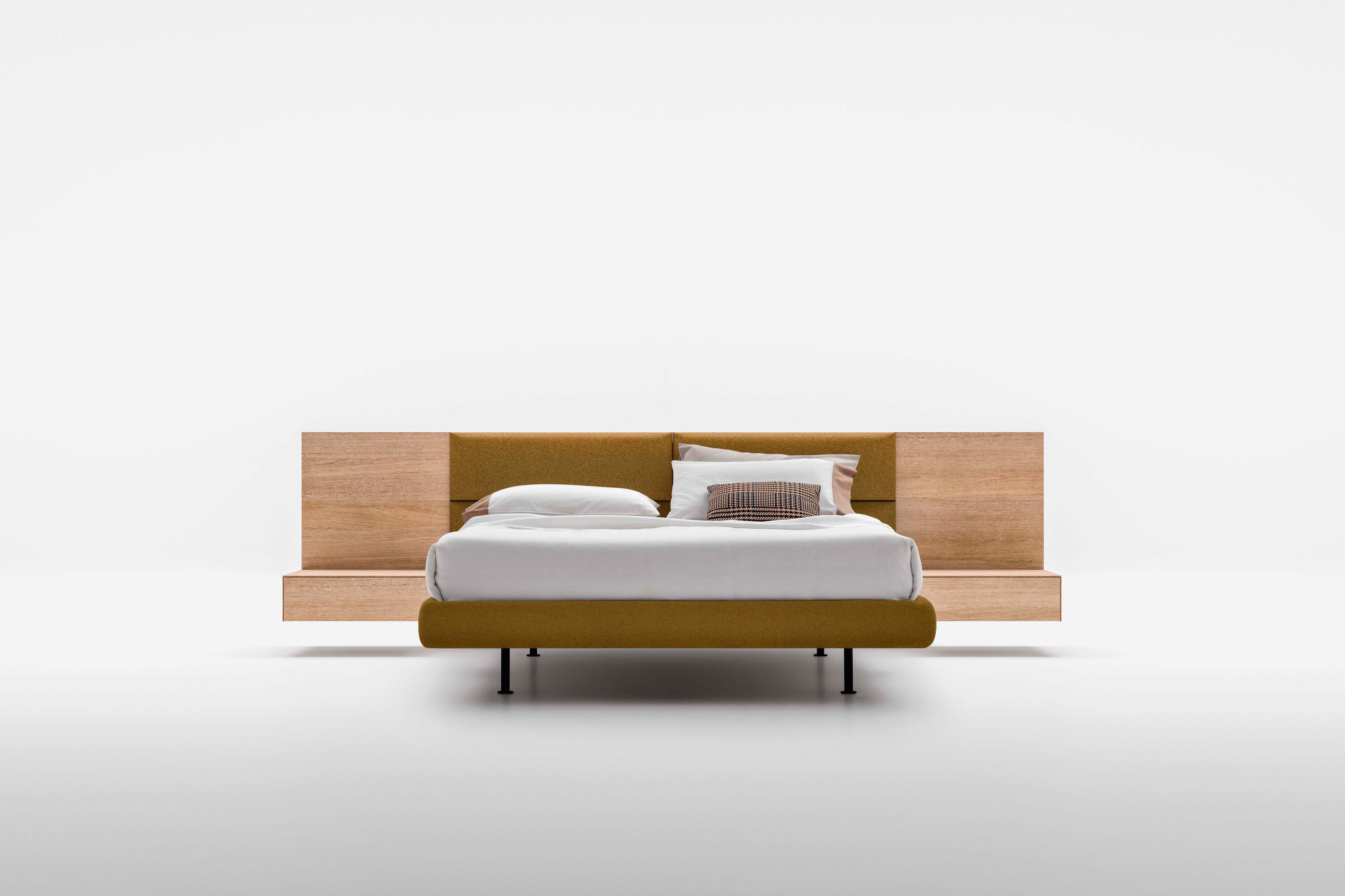 Высокое изголовье для двуспальной кровати со встроенными тумбочками Alf DaFrè SUITE SYSTEM 2 ARCH-00143538 - Вид №46