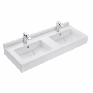 1A72433KSK010 Подвесная раковина настенная прямоугольная AQUATON САКУРА белая