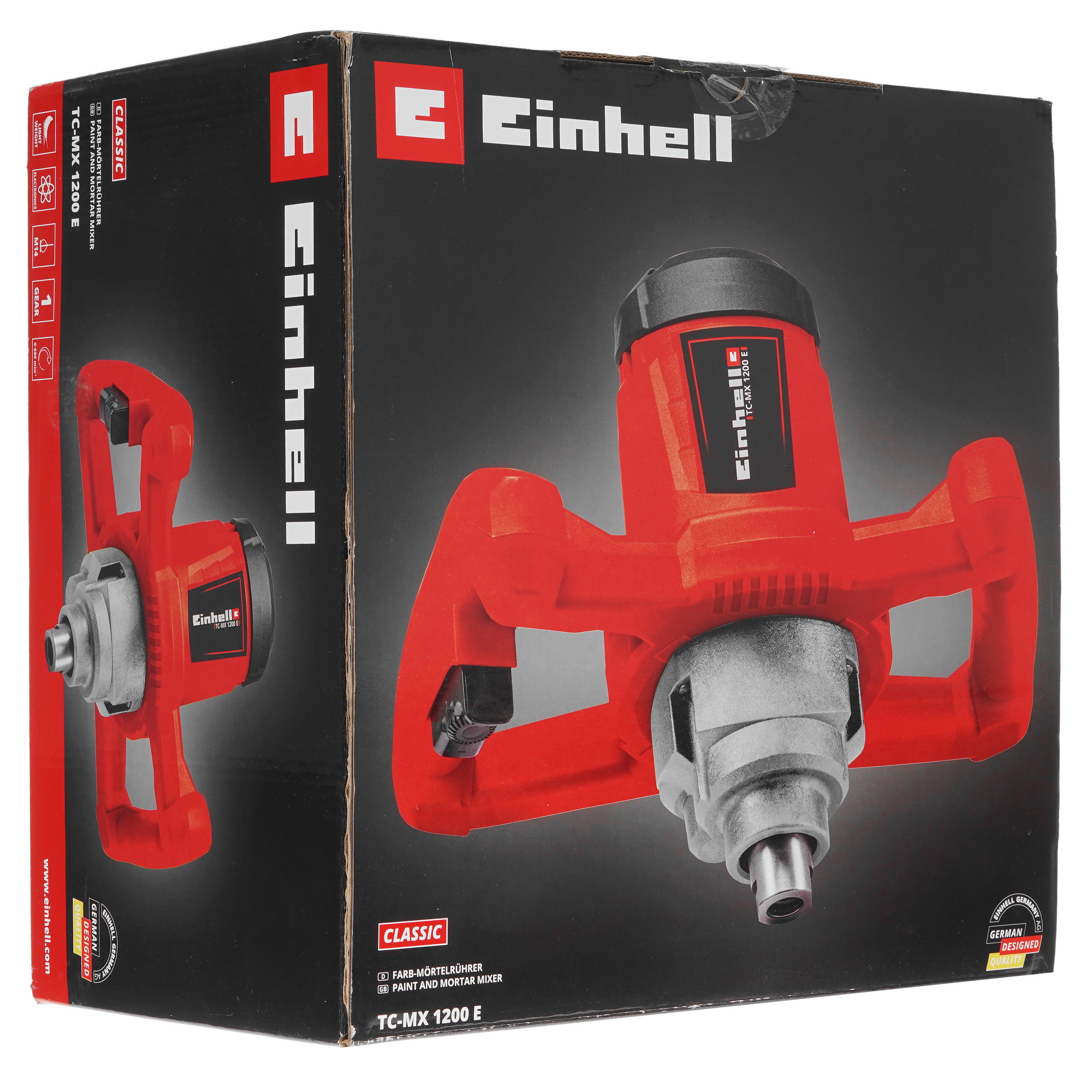 Дрель-миксер Einhell TC-MX 1200 E 8193643 STDN-0064256 - Вид №9