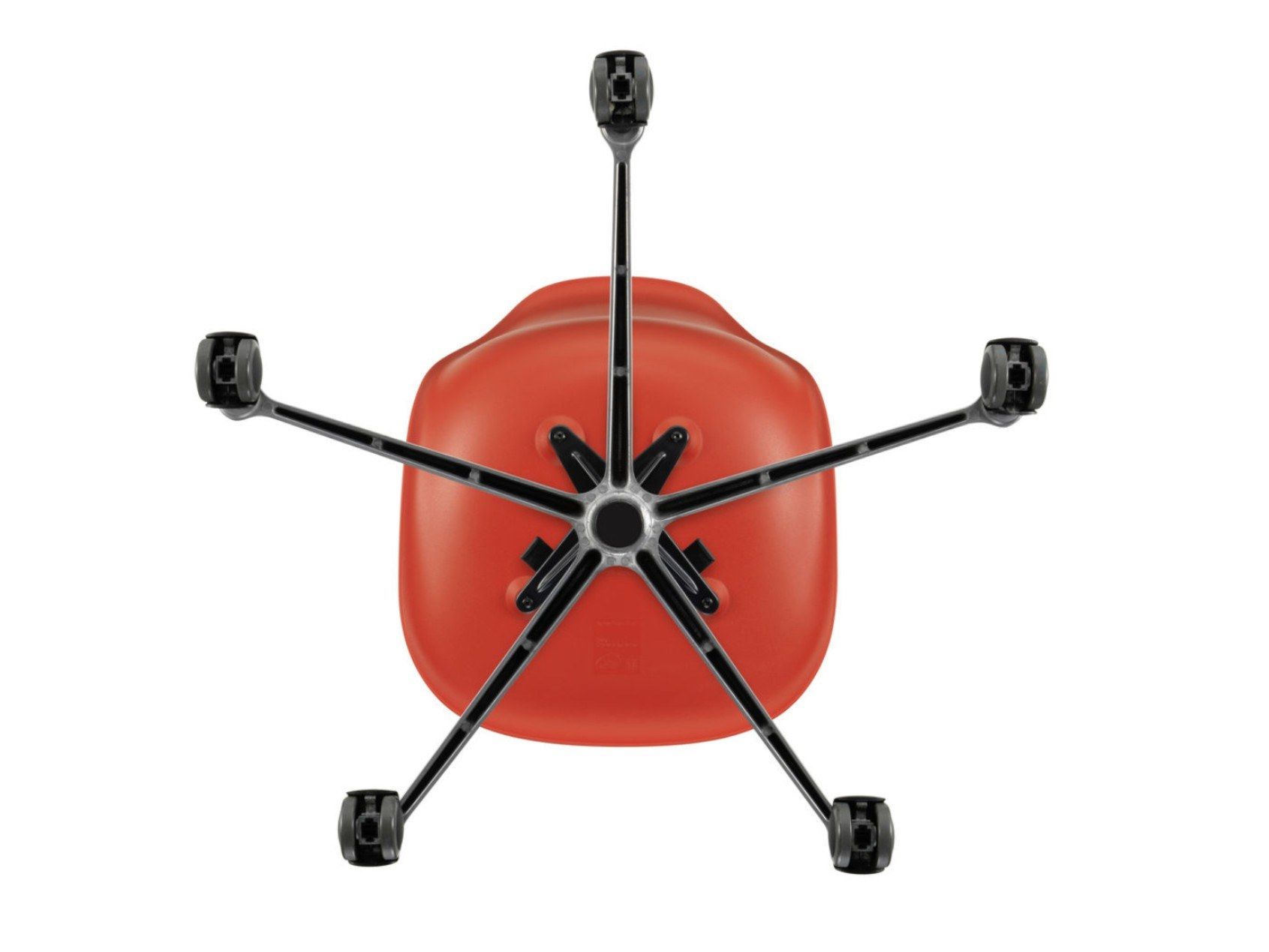 Вращающееся офисное кресло из полипропилена VITRA Eames Plastic Chair ARCH-00059765 - Вид №1