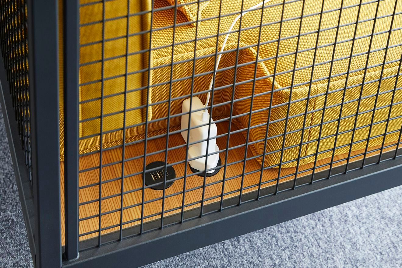 Офис двухсторонний угловой диван Established&Sons сетка ARCH-00116515 - Вид №25