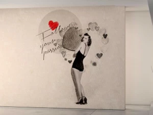 GLAMORA Моющиеся виниловые обои с тиснением Retro story