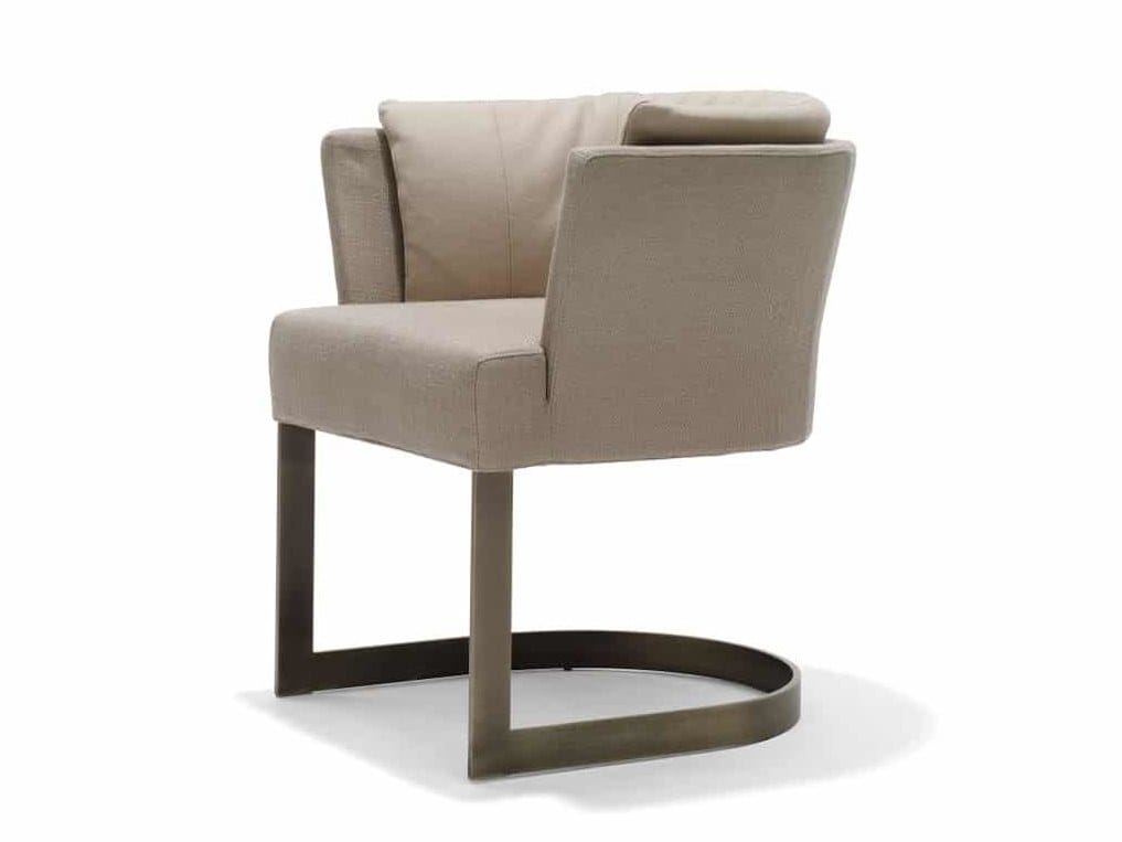 Мягкий тканевый консольный стул с подлокотниками Linteloo Маттерхорн ARCH-00119768 - Вид №2