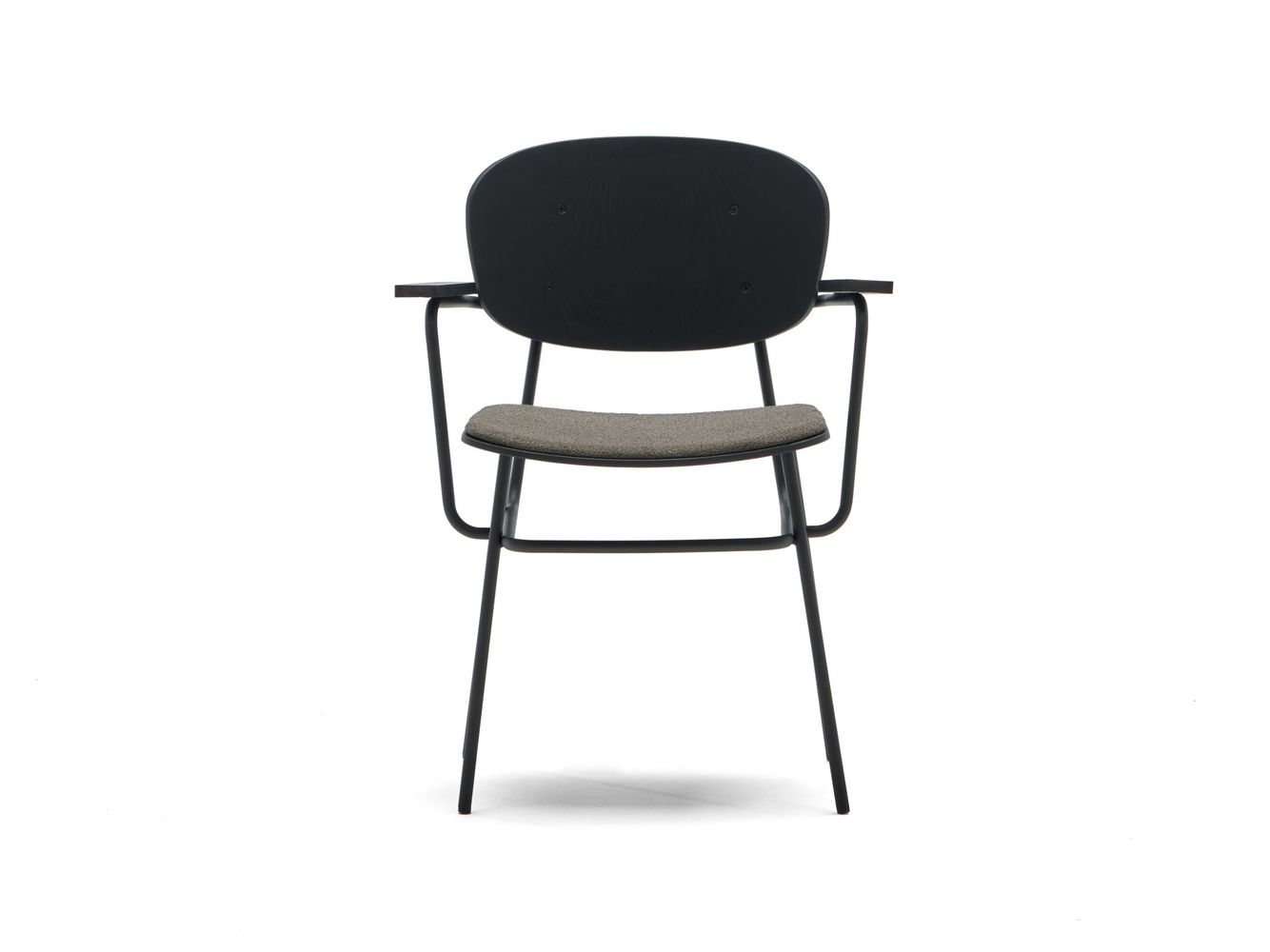 Стул из ясеня с подлокотниками и встроенной подушкой Blasco&Vila Fosca ARCH-00124056 - Вид №2