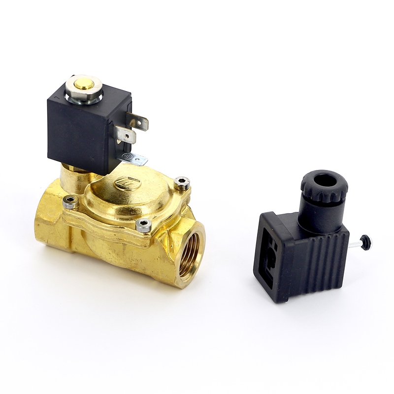 Клапан соленоидный 220В нормально открытый EMMETI 1/2" 00306210 - Вид №2