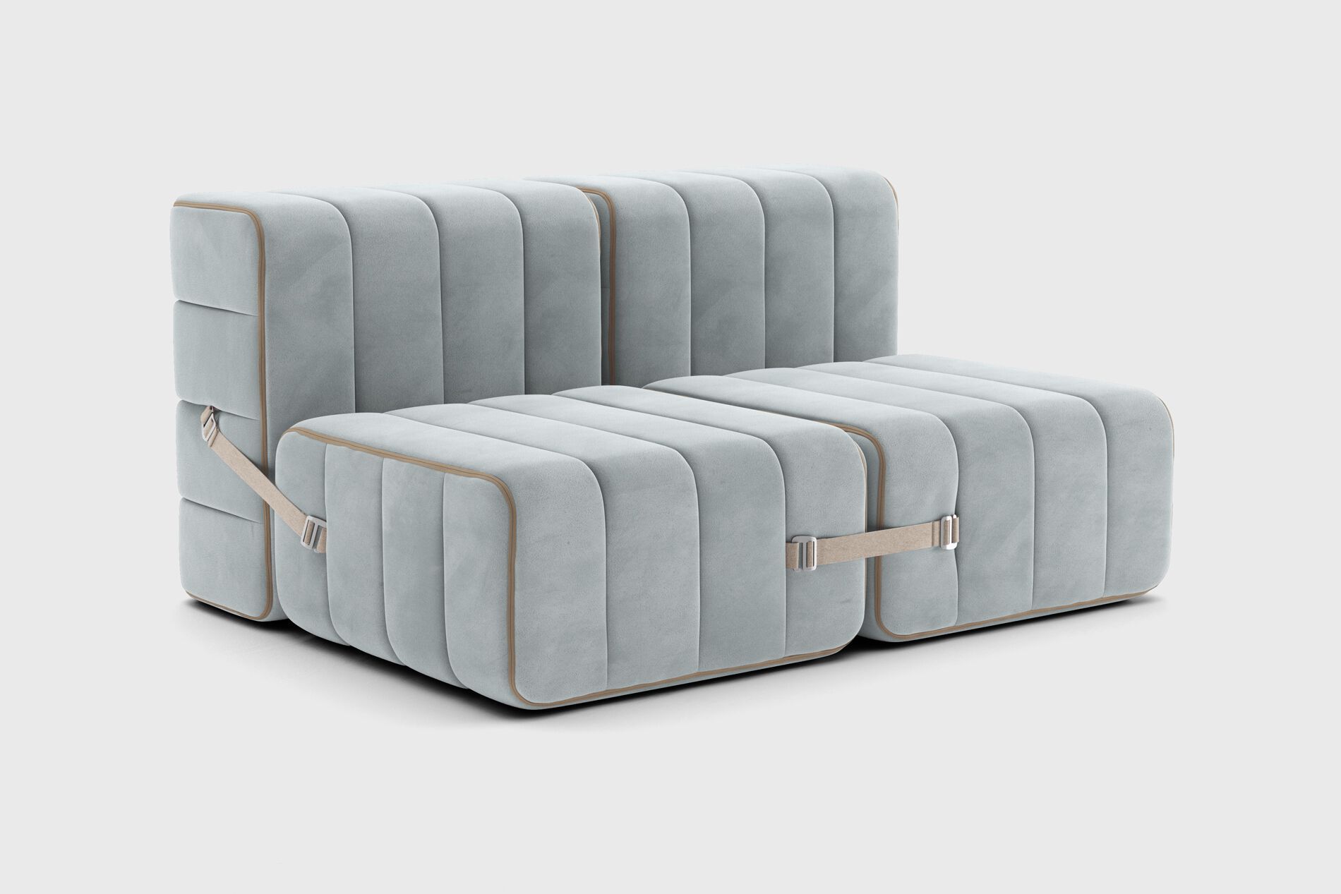 2-местный модульный тканевый диван AMBIVALENZ Curt ARCH-00047021 - Вид №17