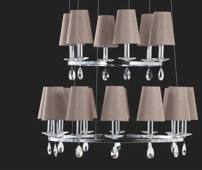 Aiardini Подвесной светильник с кристаллами Ottagono sun-id-1368915 - Вид №2