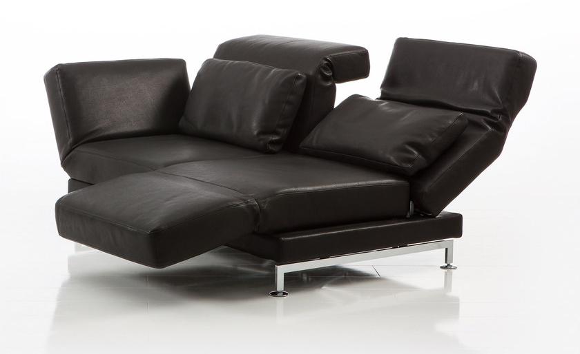 brühl 2-х местный кожаный диван Moule sun-id-1384233 - Вид №2