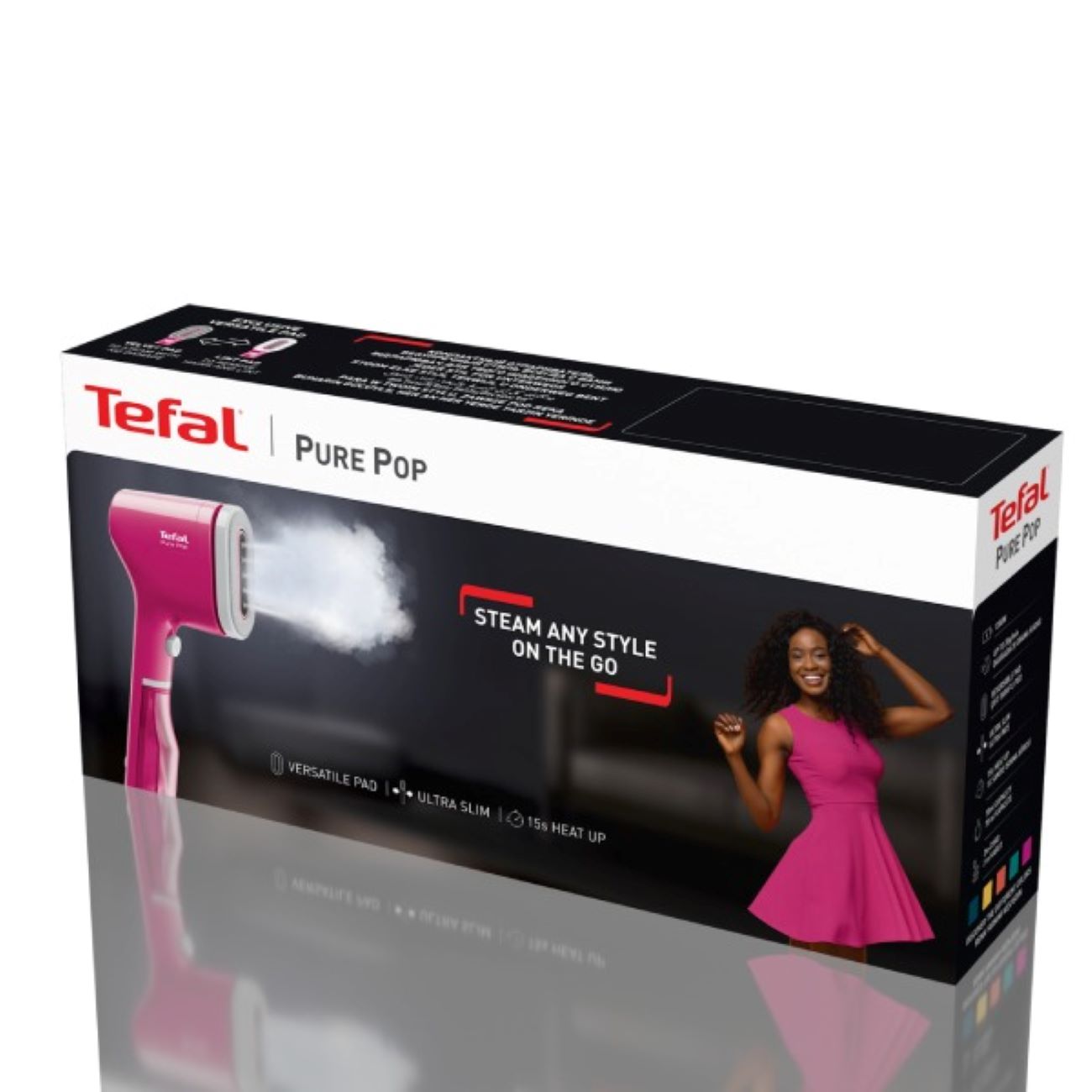 9254696 Отпариватель Tefal DT2023F0 розовый STDN-0093989 - Вид №1