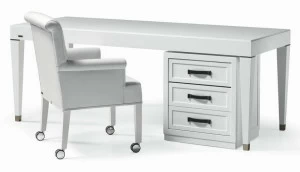 L'Origine Дубовый стол с ящиками Allen Fhsc 048