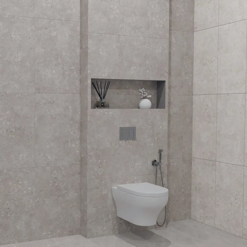 Настенная плитка Axima Дигория 30x60 см 1.62 м² матовая цвет светло-серый STLM-2090658 - Вид №5