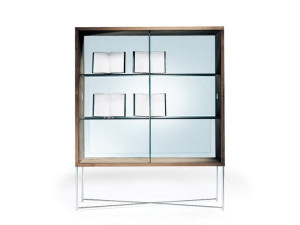 Витрина из дерева и стекла