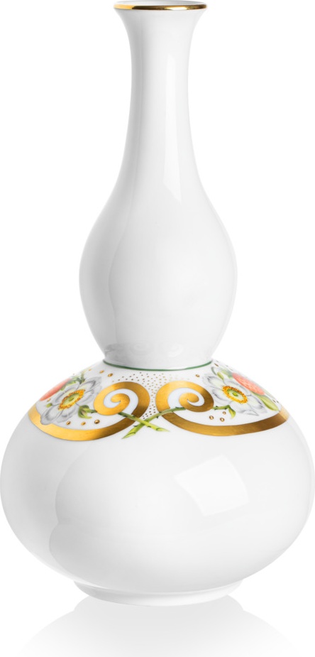 96450 Herend Ваза 22см "Корзина фруктов" Фарфор 