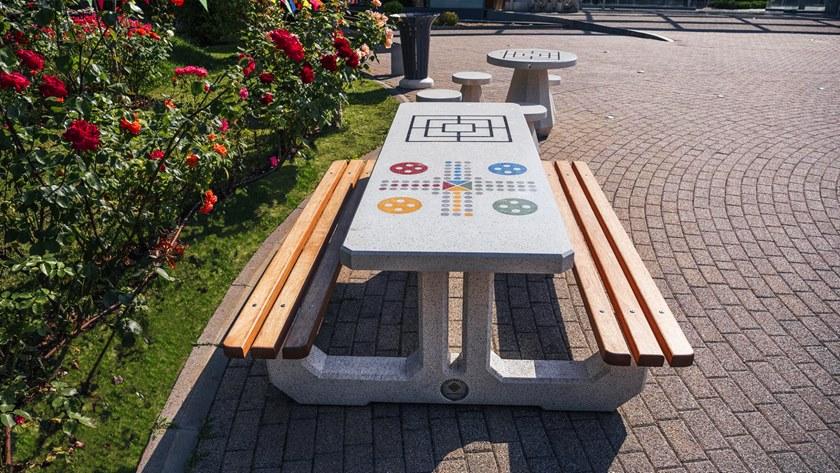 ENCHO ENCHEV - ETE Бетонный стол для общественных мест / игровой стол  221  - Вид №1