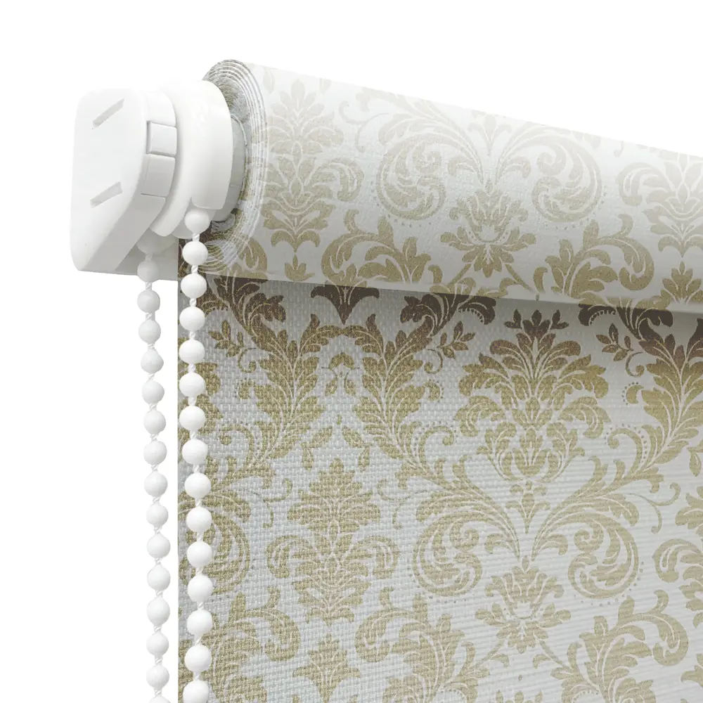 Штора рулонная Legrand Дамаск 60x175 см экрю DOMLEGRAND STLM-2197287 - Вид №1